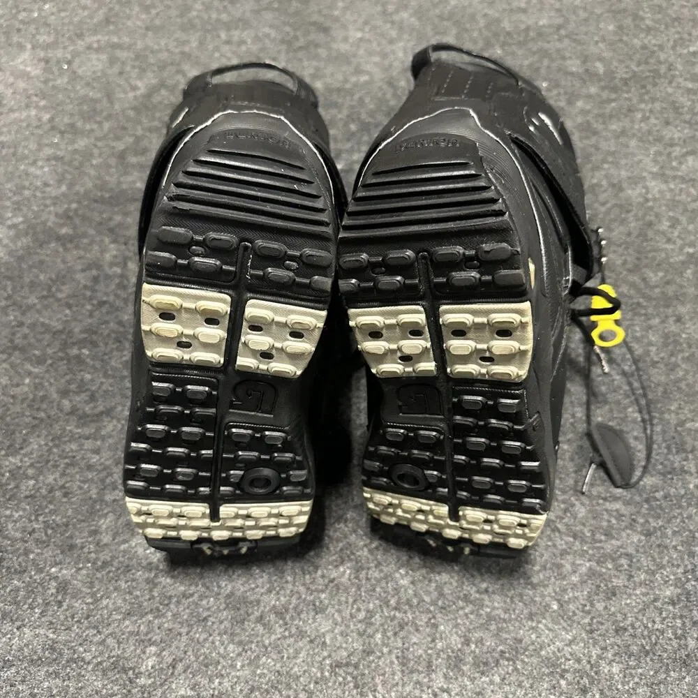 BURTON HAIL SNOWBOARD BOOTS BLACK  MEN SIZE 9